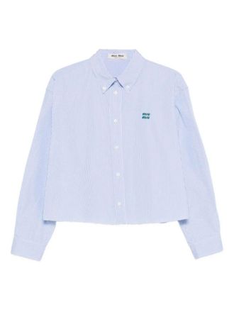Miu Miu Cropped Shirt