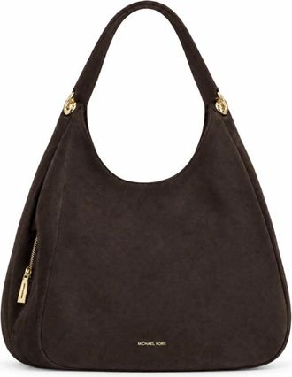 Michael Kors Ellie Shoulder Tote - Dames - Tassen - Bruin - Maat: ONE Size Leer