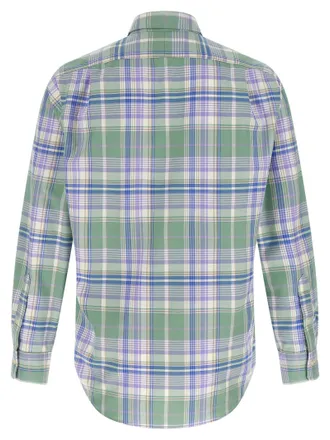 Polo Ralph Lauren Plaid Oxford Cotton Shirt - green
