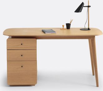 La Redoute Interieurs Bureau 3 lades Biface