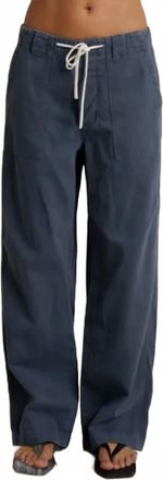 perfectwhitetee Virginia Utility Pant In Turbulence