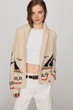 The Great. The Sailboat Cardigan Sweater