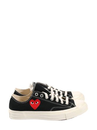 Comme Des Garçons Chuck Taylor Red Heart Sneakers