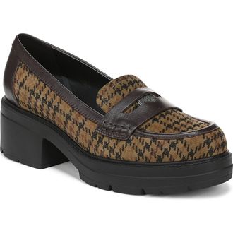 Naturalizer Penny Loafer Platform Pump in Olive Multi at Nordstrom Rack, Size 9.5