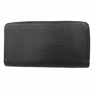 Louis Vuitton Noir Long Wallet (Bi-Fold) (Pre-Owned)