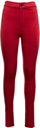 Saint Laurent Red Slim Fit Red Pant