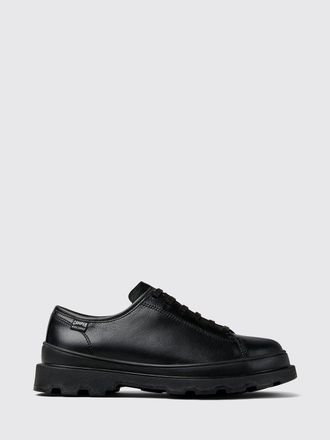 Camper Brutus+ Smooth Leather Low-Top Sneakers with Notched Sole