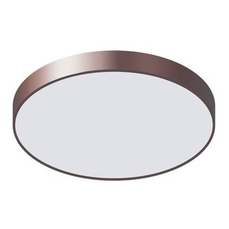 Netlighting Modern LED Flush Ceiling Light Coffee Warm White 3000K 3600lm in Brown