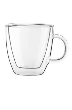JoyJolt Savor Double Wall Insulated Mug - Set of 4 in Clear at Nordstrom Rack