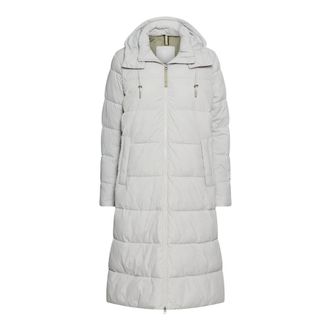 Camel Active Gewatteerde jas met afneembare capuchon - Dames - Parka Jassen - Grijs - 2XL - Polyester - Jassen