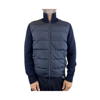 Herno Heren, Jassen, Blauw, Maat: 2XL