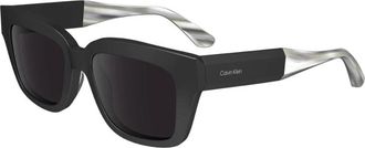 Calvin Klein Grey Square Ladies Sunglasses CK23540S N 001 51