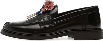 Filling Pieces Mocassini Bouquet - Nero