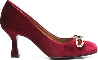 Isabel Ferranti Pumps con fibbia - Rosso