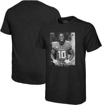 Majestic Threads Mens Majestic Threads Tyreek Hill Black Miami Dolphins Oversized Player Image T-Shirt at Nordstrom, Size Large