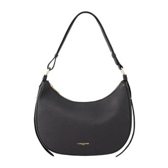 Lancaster Shoulder Bags, female, Black, Size: ONE SIZE Black Milano Aria Hobo Bag