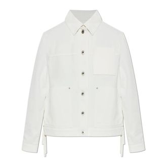 Loewe Dames, Jassen, Wit, Maat: M Denim