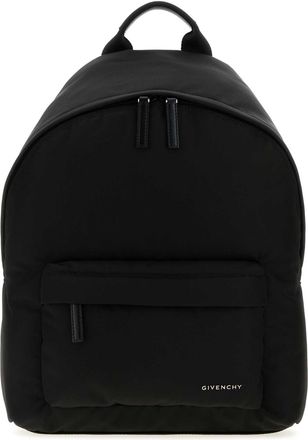 Givenchy Blak Canvas Backpack