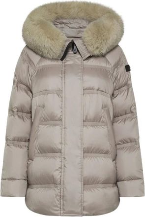 Peuterey Chaqueta de piel Takan MQS 03 - Jackets - Mujer - Beige - L