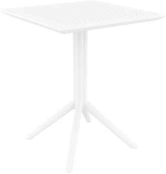 Clp Mesa Plegable Sky Blanco Cuadrada