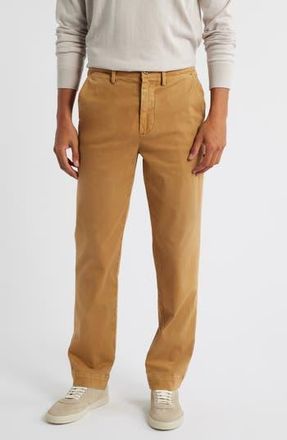 AG - Adriano Goldschmied Archie Straight Leg Trousers in Sulfur Golden Hickory at Nordstrom Rack, Size 38 X 31