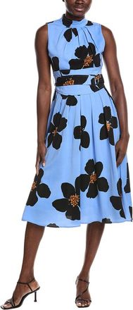 Gracia Big Flower Print Mini Dress