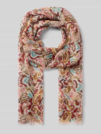 Fraas Schal mit Fransen-Abschl&uuml;ssen in Rosa, Gr&ouml;&szlig;e 1