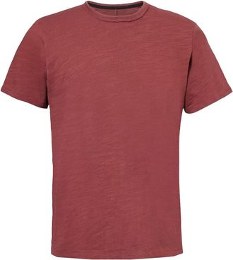 Rag & Bone Mens Classic Flame Tee, Maroon