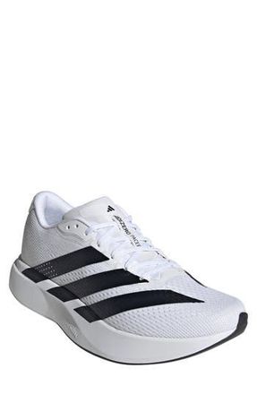 adidas Duramo EVO Sneaker in White/Black/Crystal White at Nordstrom Rack, Size 10.5