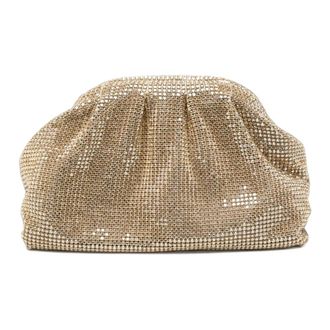 Twentyfourhaitch Petra Pouch Tas - Dames - Tassen - Geel - Maat: ONE Size Zijde