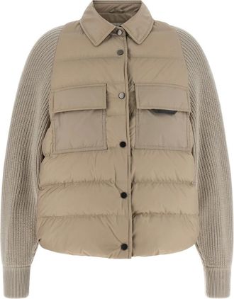 Brunello Cucinelli Mujer, Chaquetas, Beige, Talla: L