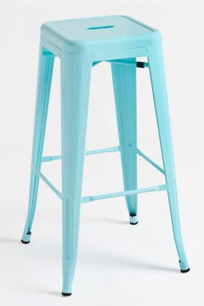 Regalos Miguel Pack 2 Taburetes color azul cielo en acero reforzado