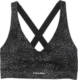 Calvin Klein Leopard-print Sports Bra