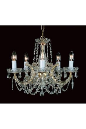 Netlighting Maria Therese 5 Light Multi Arm Chandelier