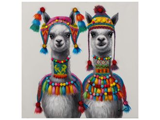 Schubiger M&ouml;bel Bild 2 Lamas im Inka Stil