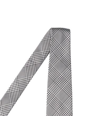 Tom Ford Mens Ties Silver Silk Mulberry
