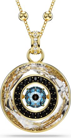 Swarovski Symbolica WoMens Gold Plated Metal Necklace - 5692166 Gold Tone - One Size