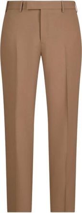 Pantaloni Torino Suit Trousers, male, Beige, S, Slim Wool Trousers