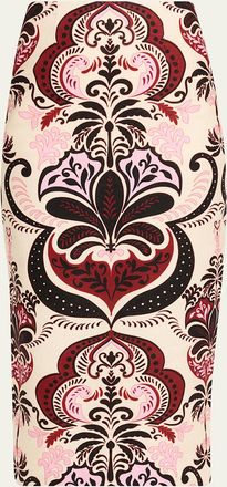 Cara Cara Sienna Printed Midi Skirt