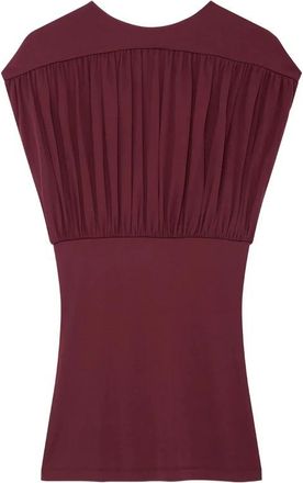 Anine Bing Fran Top - Dames - Tops zonder mouwen - Rood - XS - Tops