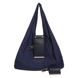 Generic Cymwer Underarm Bag with Key Ring Shopper Tote Bag for Women Ladies (Blue)