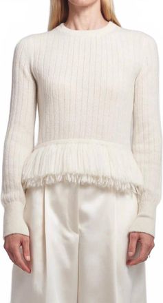 Eleven Six Colette Sweater In Ivory
