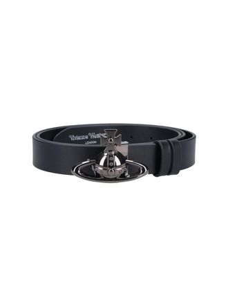 Vivienne Westwood Orb Belt - Black