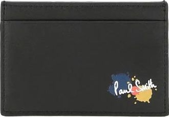 Paul Smith Paint Splatter Credit Card Holder - unisex - Paul Smith - Wallets & Cardholders - Black - ONE SIZE - Accessories