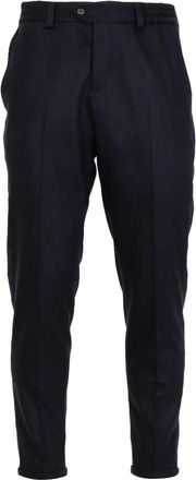 Pantaloni Torino Chinos - Heren - Chinos - Blauw - W33 - Wol - Broeken