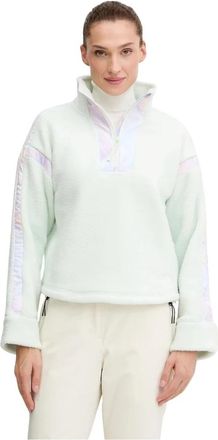 Helly Hansen Imperial Pile Zip Pullover - Dames - Fleece jassen - Groen - M - Polyester - Fitness