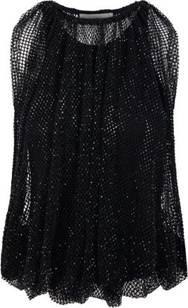 Sportmax Top - Dames - Tops zonder mouwen - Zwart - M - Tops