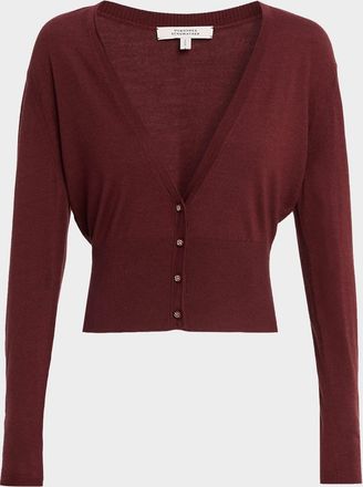 Dorothee Schumacher Essential Ease Deep V-Neck Cardigan