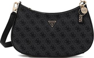 Guess Co Borsa a spalla Noelle 4G - Nero