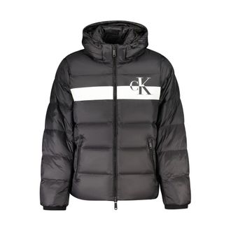 Calvin Klein Black Nylon Mens Mens Jacket
